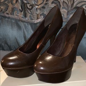 Brown Carlos Santana heels